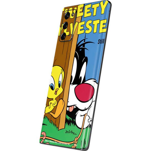 Looney Tunes Tweety Bird Sylvester Ten Cents Galaxy Note20 5G Skin